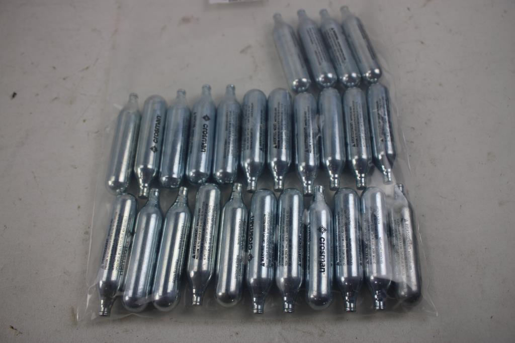 Crosman CO2 Cartridges, 26 Pieces