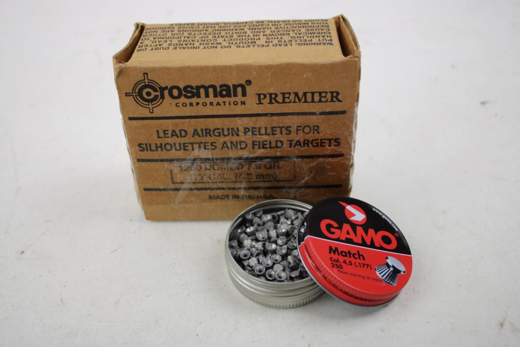 Crosman, GAMO .177 Pellet Packs, 4 Pieces