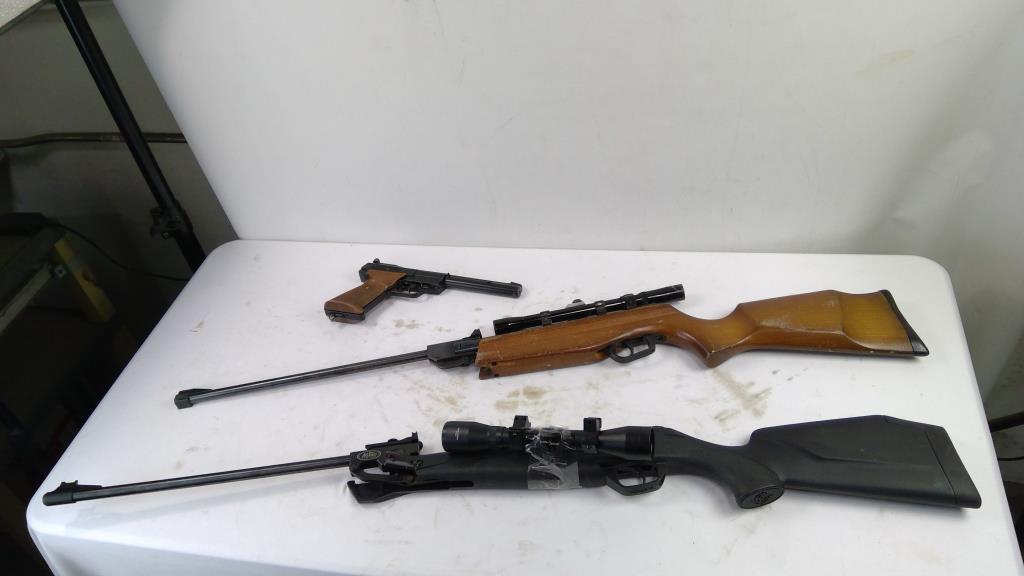 Crosman Shockwave, Gamo Expo Air Rifles, Crosman 454 Air Pistol, 3 Pieces
