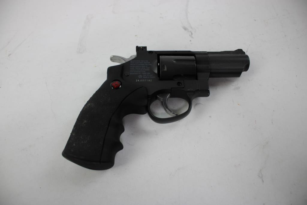 Crosman SNR357 Snub Nose CO2 Revolver For Pellets And BB
