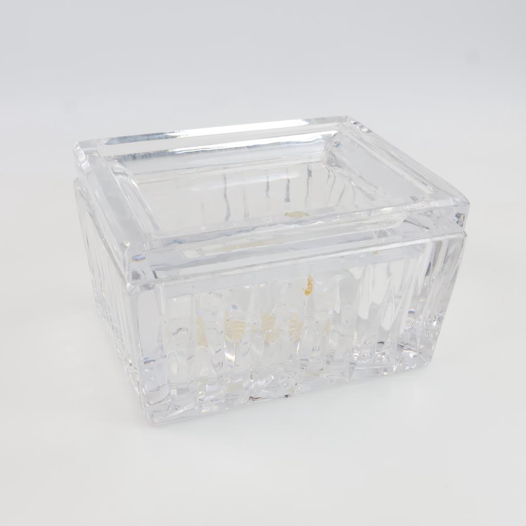 Crystal Soho Box With Lid