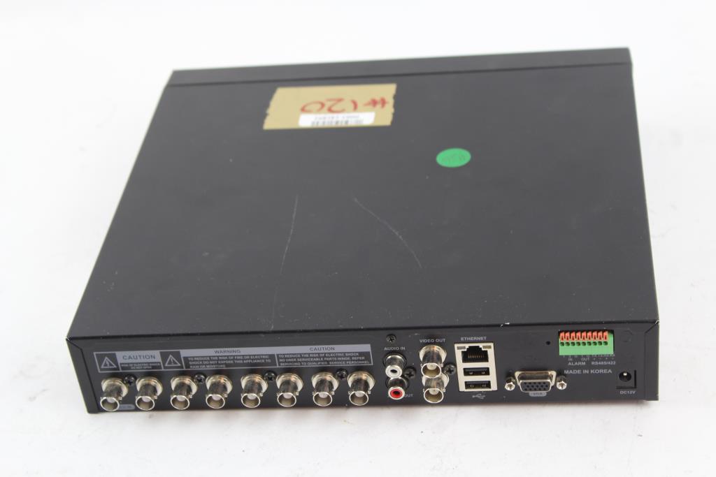 CTR H2008 Security Digital Video Recorder Property Room
