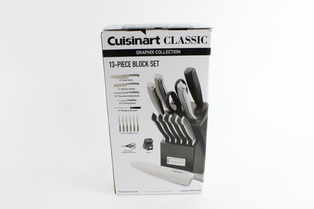 Cuisinart Classic Graphix Collection 13Piece Knife Set Property Room