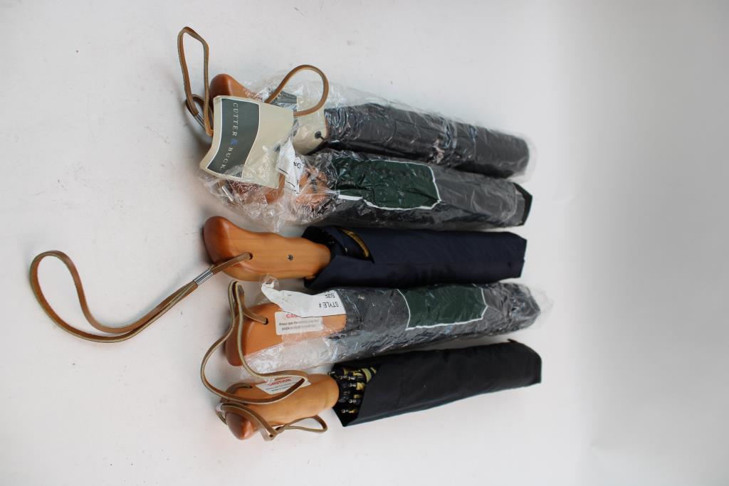 Cutter & Buck Umbrellas; 5 Pieces Property Room