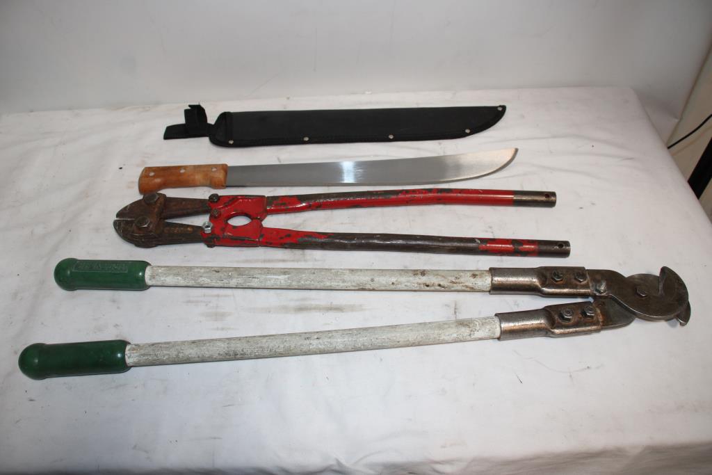 Cutters, Machete And More | Property Room