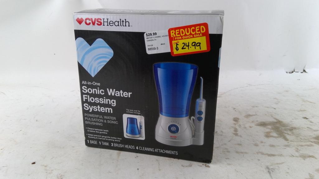 CVSHealth Sonic Water Flossing System