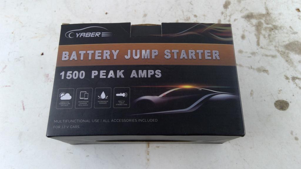 Cyaber 1500 Amp Battery Jump Starter