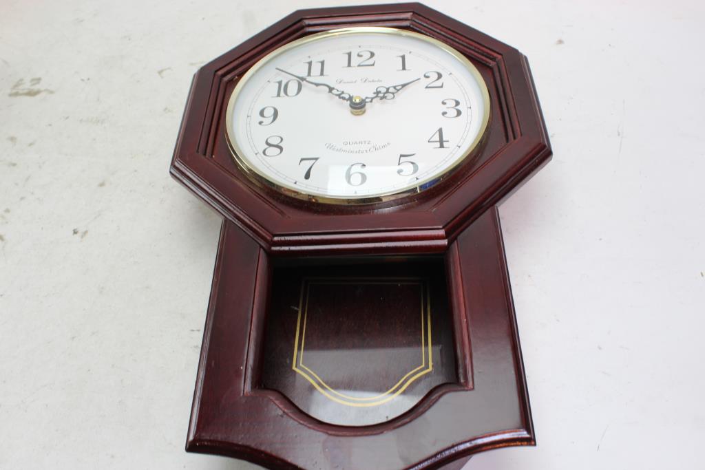 Daniel Dakota Westminster Chime Clock Property Room