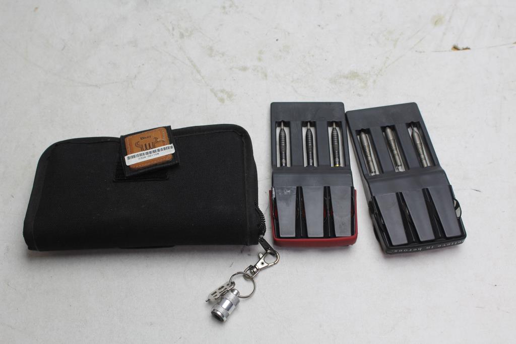 Dart Master Case With Darts And Dart Accessories Property Room