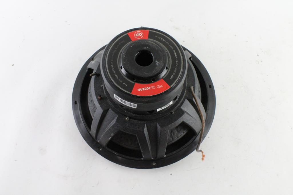 DB Drive Subwoofer Property Room