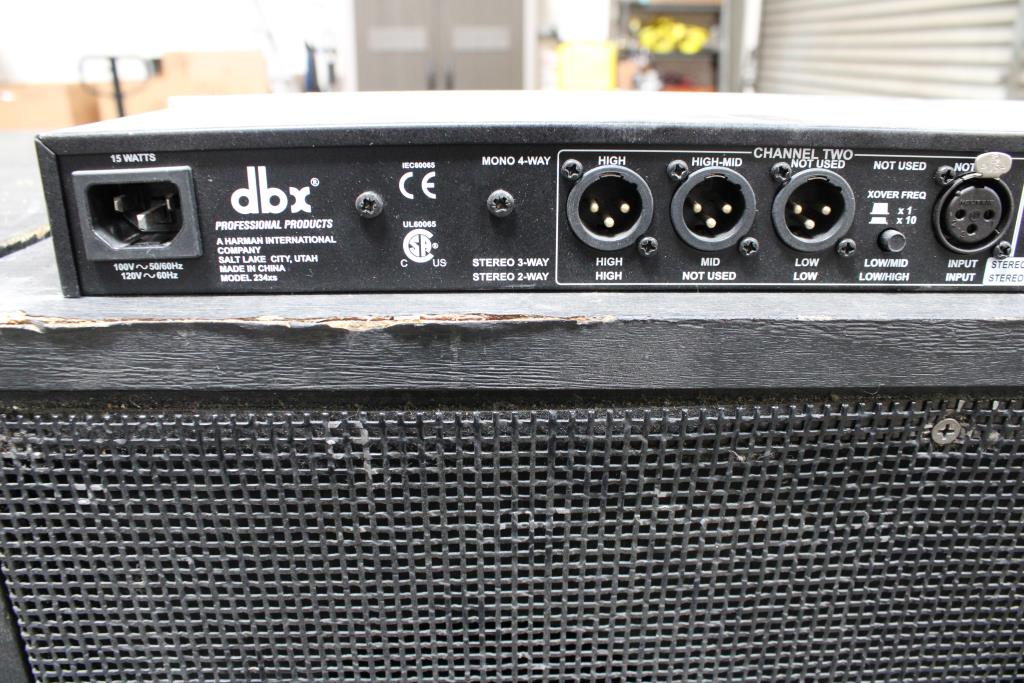 Dbx Professional Products 234xs Stereo 2/3 Way, Mono 4way Crossover