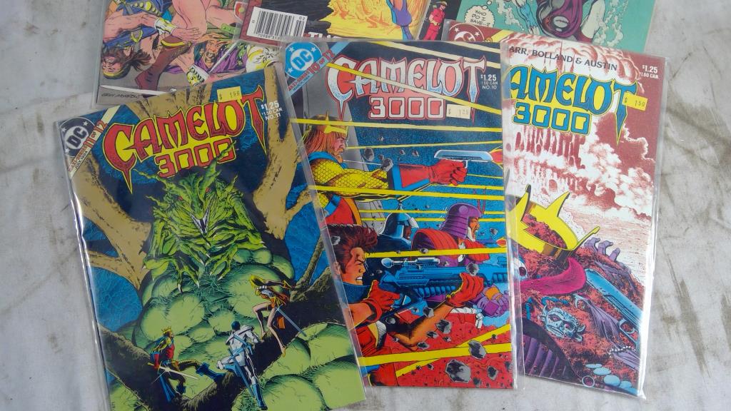 DC And PC Comic Book Bulk Lot, 6 Pieces Property Room