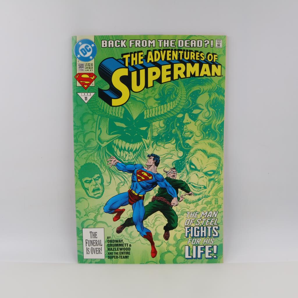 DC Comics The Adventures Of Superman #500," Life After Death?"