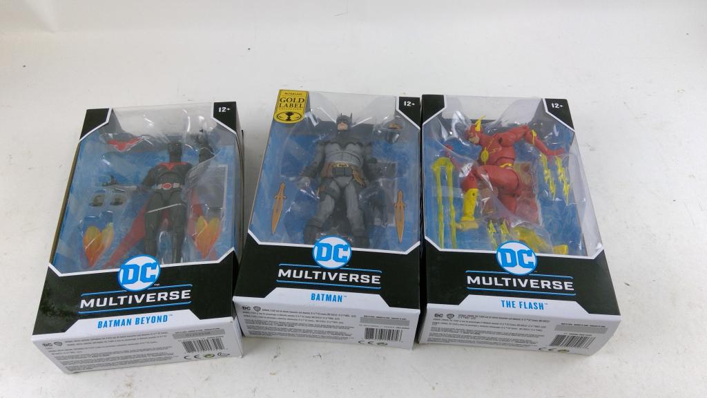 DC Multiverse Action Figures 3 Pieces