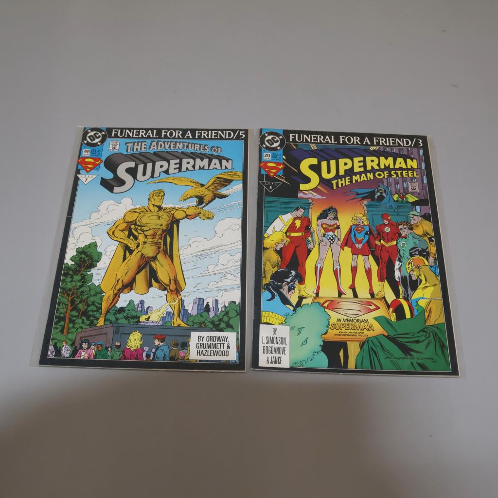 DC Universe Superman-Funeral For A Friend /3 & /5