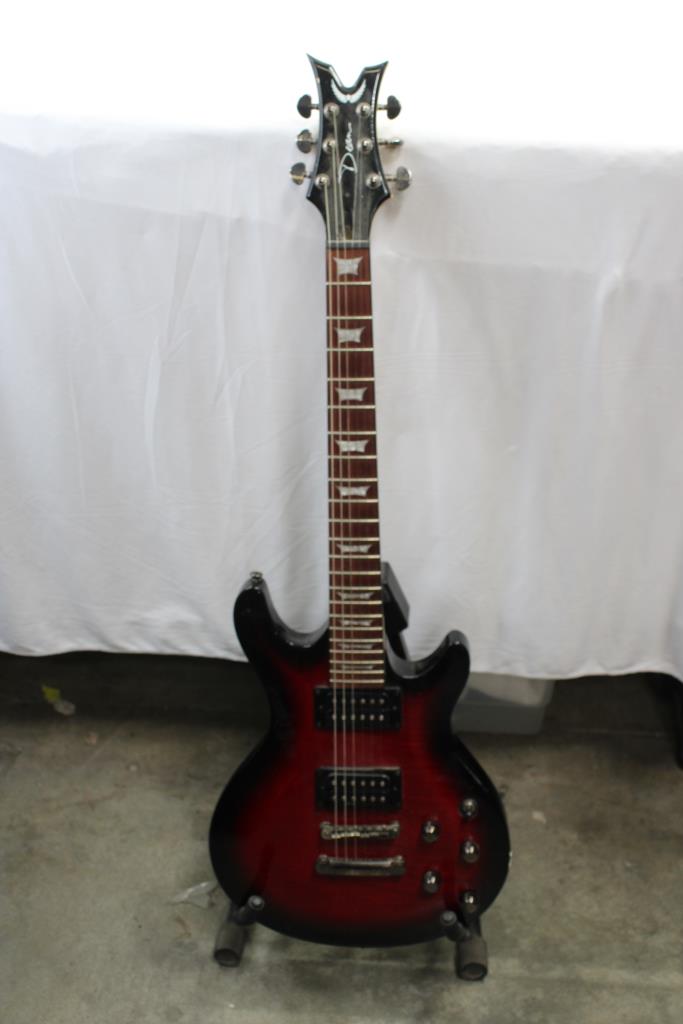 Dean Icon Electric Guitar, Red/Black