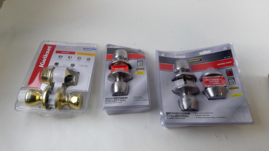 Defiant Doorknob And More 3 Pieces