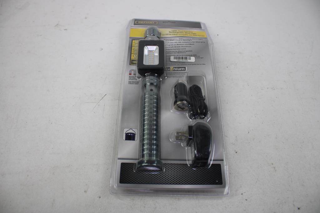 Defiant LED Dual Rechargeable Work Light