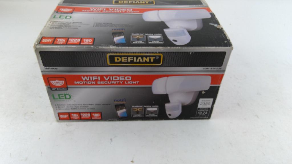 Defiant Wifi Video Motion Security Light | Property Room