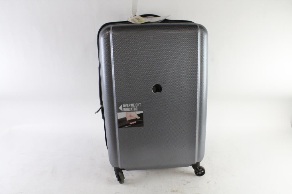 Delsey Rolling Standing Suitcase, With Overweight Indicator Property Room