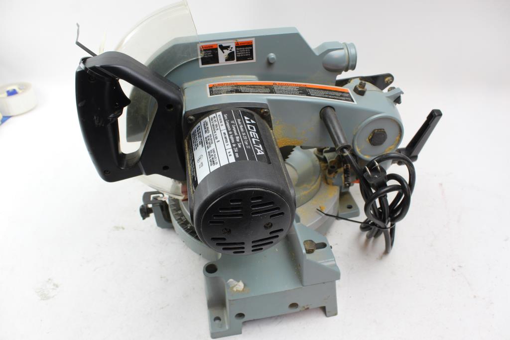 Delta 36220 Type III 10 Inch Compound Miter Saw Property Room
