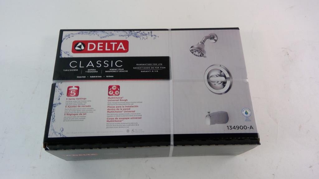 Delta Classic Bathtub/Shower Rough & Trim Fixture
