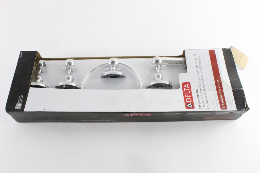 Delta Greenwich Collection 3 Piece Bath Kit Property Room