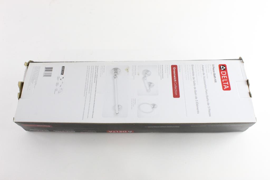 Delta Greenwich Collection 3 Piece Bath Kit Property Room