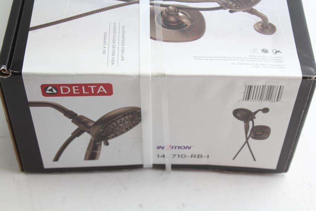 Delta Nura Bronze 1Handle Shower Faucet With MultiFunction