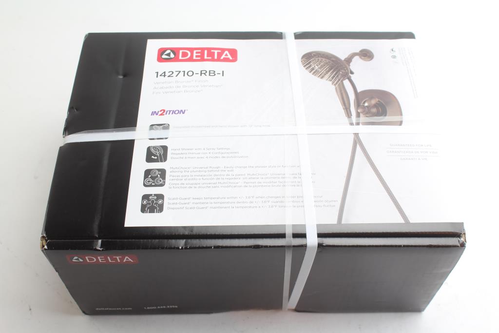 Delta Nura Bronze 1Handle Shower Faucet With MultiFunction