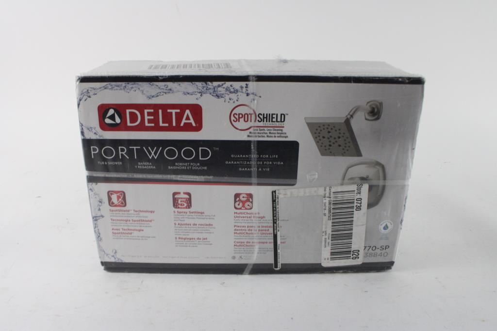Delta Portwood Tub & Shower Faucet Property Room