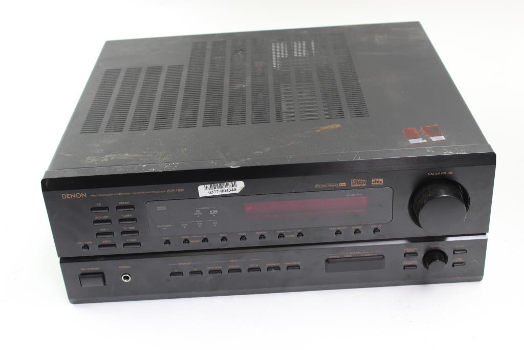 Denon AV Surround Receiver Property Room