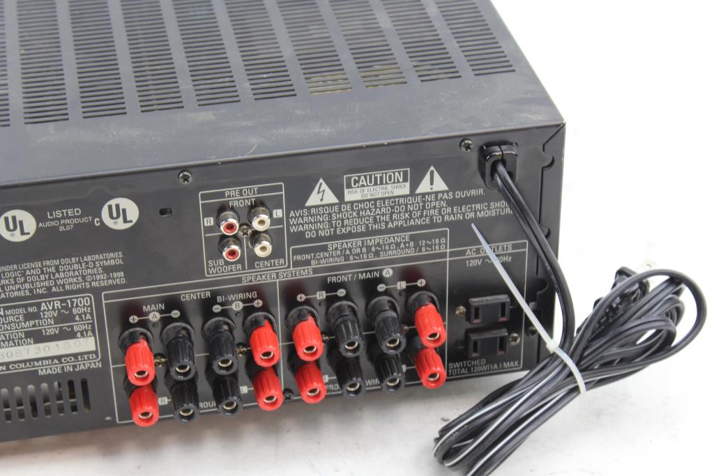 Denon AVR1700 Audio Component AV Surround Receiver Property Room