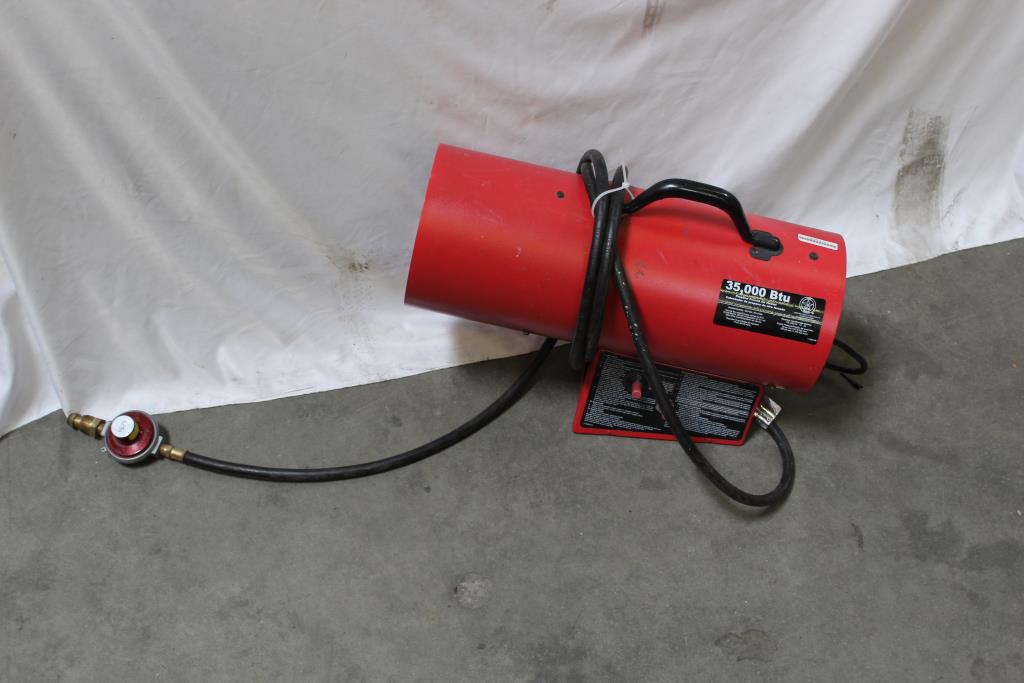 Desa Propane Forced Air Heater Property Room