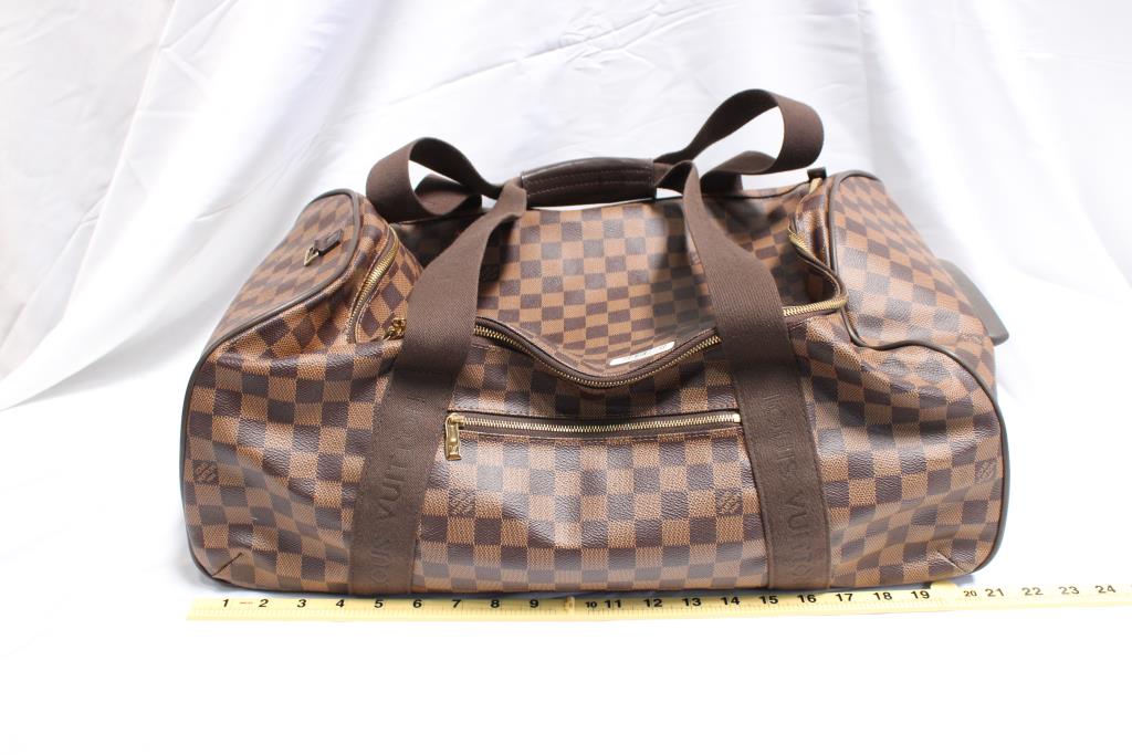 Louis Vuitton Eole Rolling Duffel Bag - Doublechecked By Entrupy