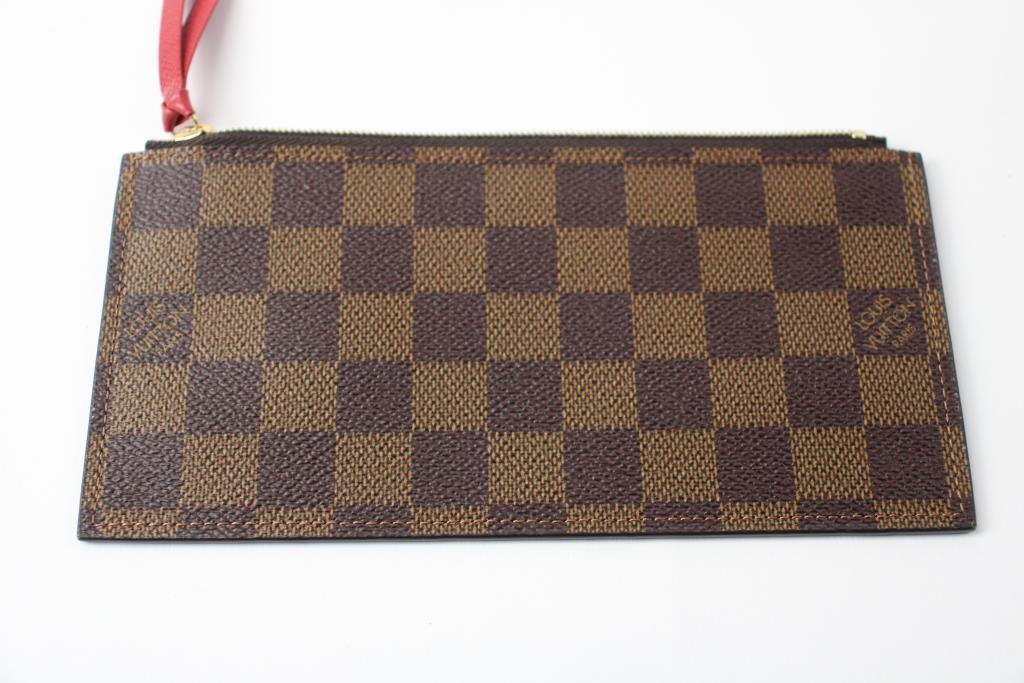 Designer Louis Vuitton Zipper Pouch - Doublechecked By Entrupy