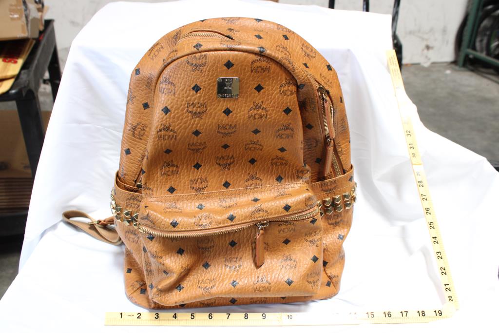 Designer MCM Backpack - Doublechecked By Entrupy