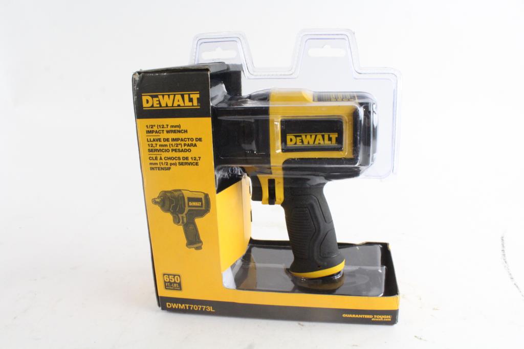 DeWalt 1/2" Air Impact Wrench Property Room