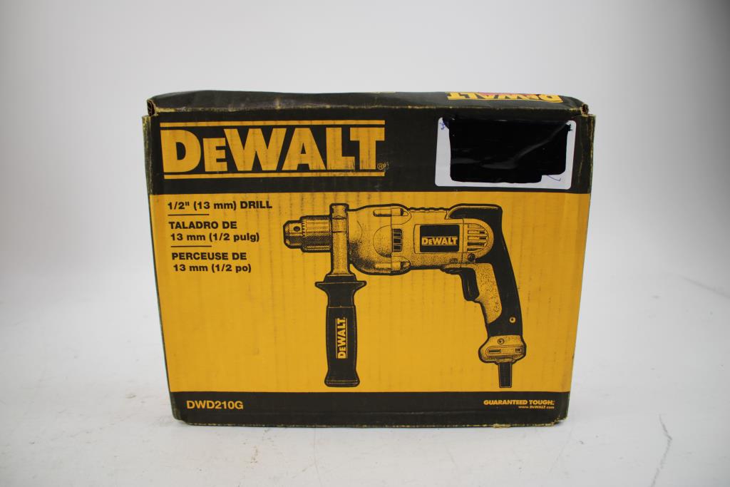 Dewalt 1/2" Corded Pistol-grip Drill