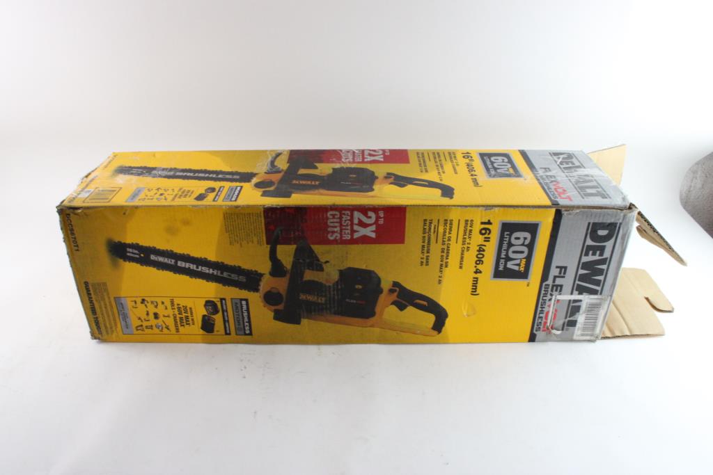 DeWalt 16" 60V Max Brushless Chainsaw Property Room