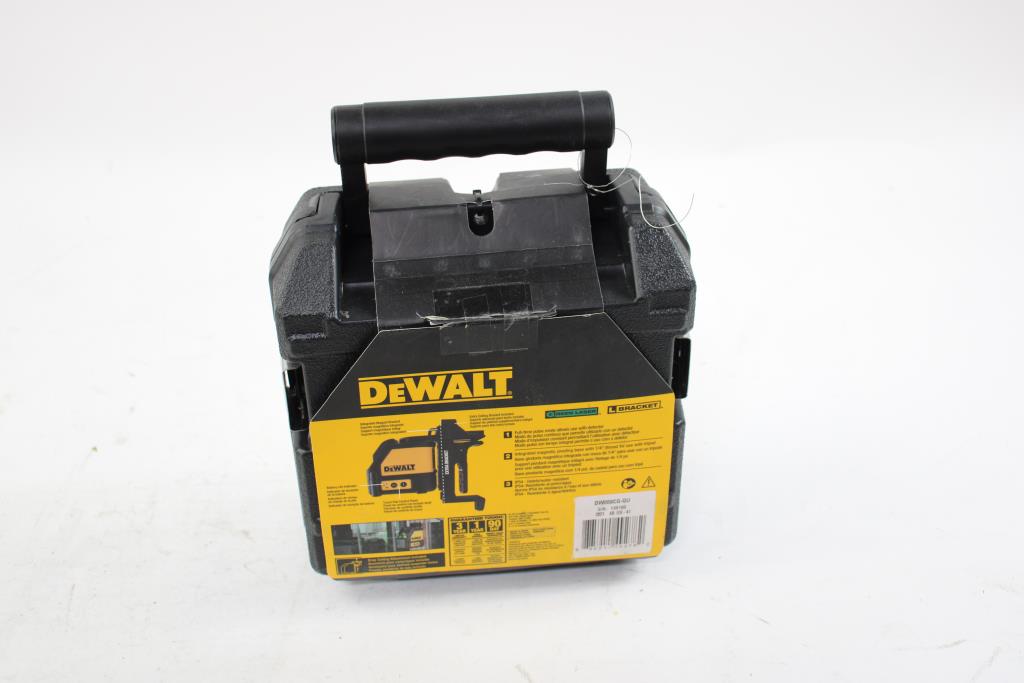 Dewalt 165' Range Self Leveling Cross Line Laser Property Room