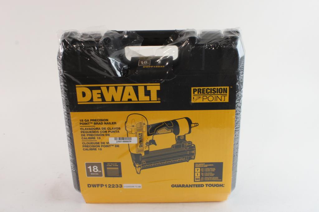 Dewalt 18 GA Precision Point Brad Nailer Property Room