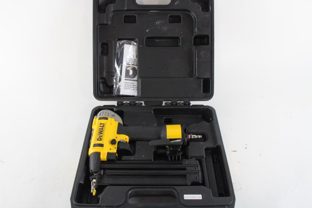 DeWalt 18 Gauge Brad Nailer Property Room