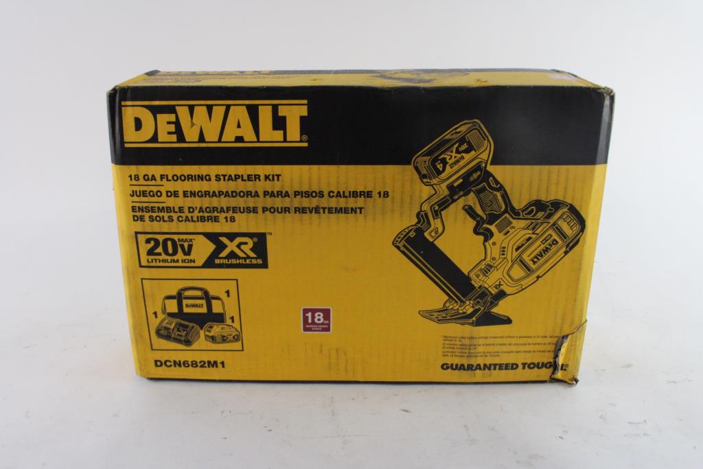 Dewalt 18GA Flooring Stapler Kit Property Room