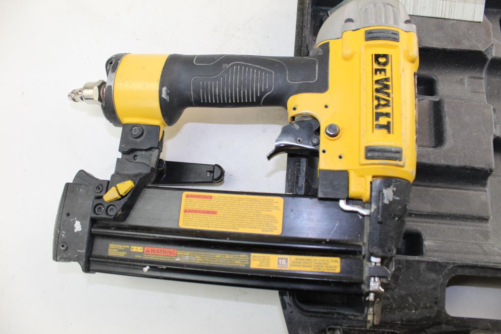 Dewalt 18Gauge Corded Brad Nailer Property Room