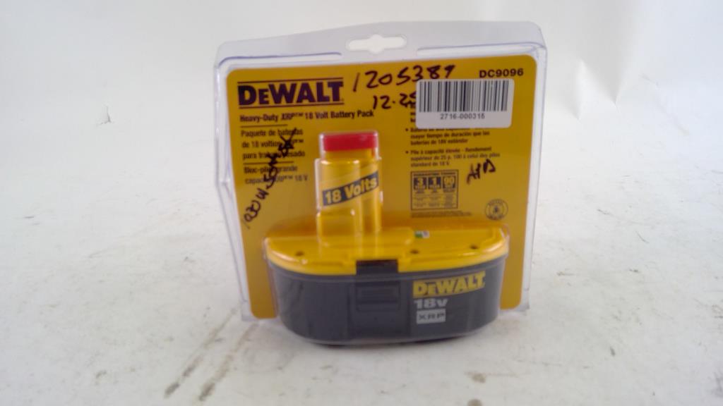Dewalt 18v Tool Battery