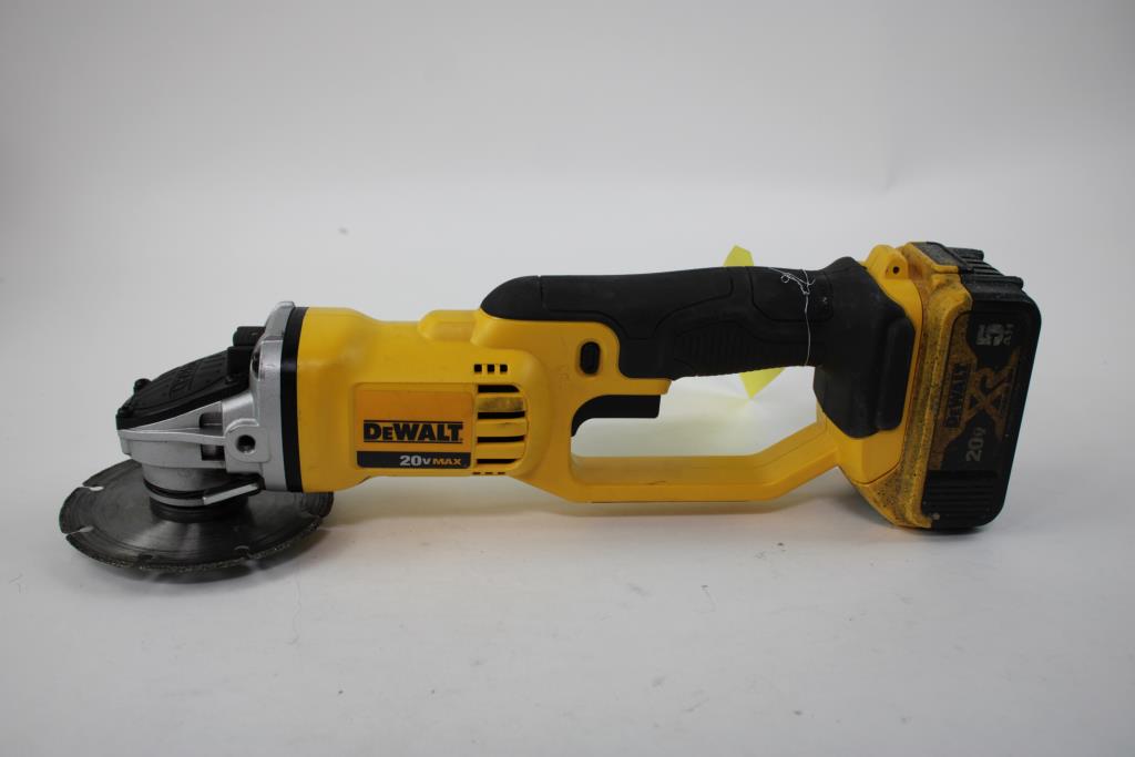 Dewalt 20V Max Cordless Angle Grinder