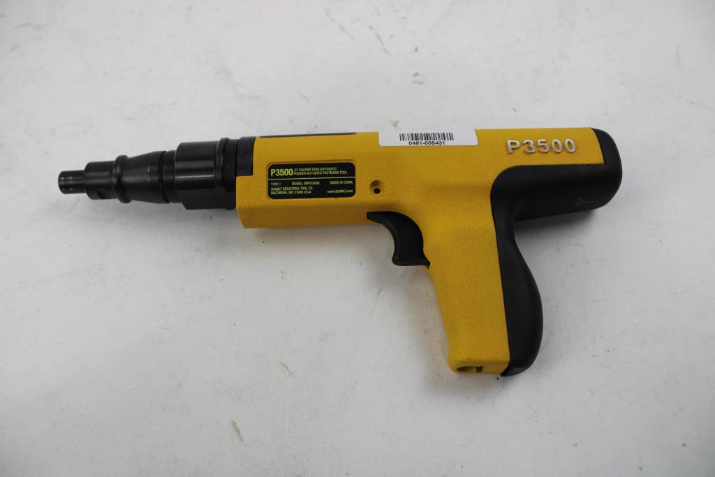 Dewalt .27 Caliber Semi Automatic Power Actuated Fastening Tool