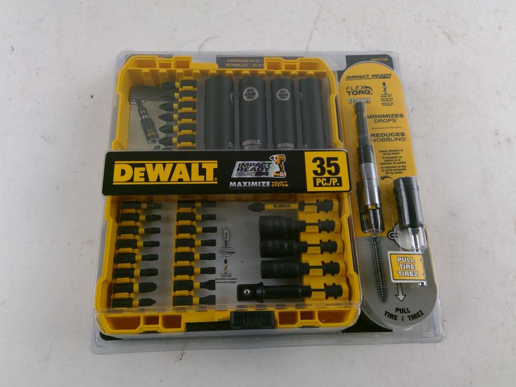 Dewalt 35 Piece Screwdriving Bit Set