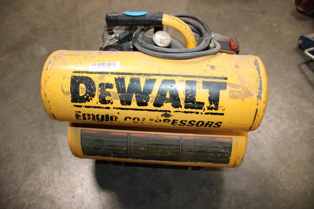 Dewalt 4 Gallon Electric Hand Carry Compressor Property Room